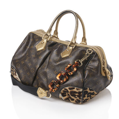 Louis Vuitton Limited Edition Monogram Leopard Stephen Bag