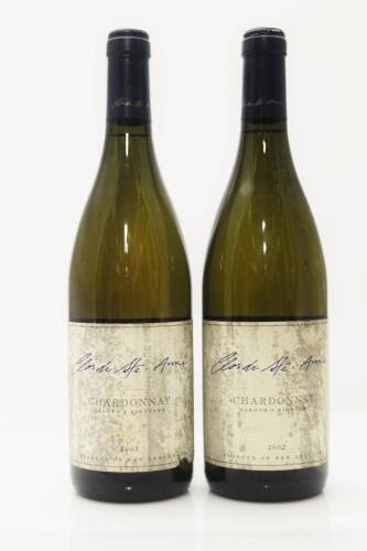 (2) 2002 Milton Clos de Ste Anne Chardonnay