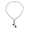 An Important 18ct Lariat Sapphire Necklace - 3