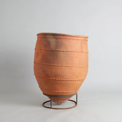 A Turkish Terracotta Rope Pot