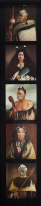 A Framed Series of Gottfried Lindauer Prints