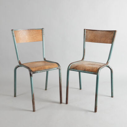 A Pair of Vintage Industrial Chairs