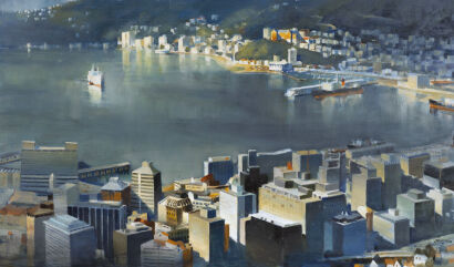 PETER MCINTYRE The City From Mt Tinakori