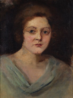 GRACE JOEL Portrait of a Young Woman (Niece of Dora Meeson)