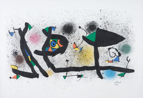 JOAN MIR&Oacute; untitled