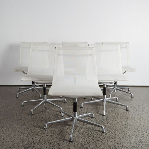 A Set of Six Eames EA101 Style Group Chairs