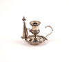 A Sterling Silver Candle Holder with Snuffer