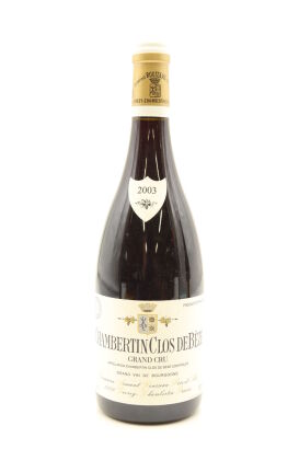 (1) 2003 Domaine Armand Rousseau Pere et Fils Chambertin Clos-de-Beze Grand Cru, Cote de Nuits [JR18.5] [RP96]