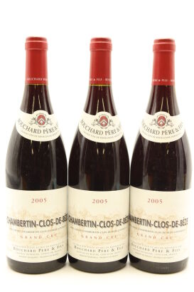 (3) 2005 Bouchard Pere & Fils Chambertin Clos de Beze Grand Cru, Cote de Nuits