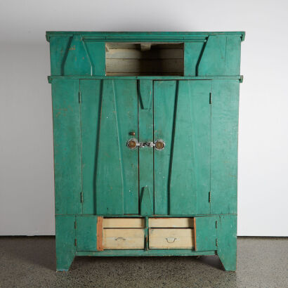 A New Zealand Arts and Crafts Cabinet