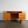 A Mid-Century Oak Desk