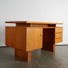 A Mid-Century Oak Desk - 3