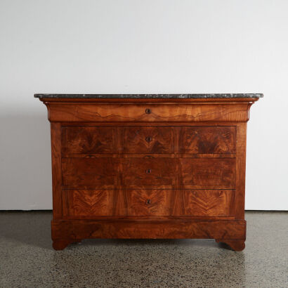 A 19th Century French Walnut Commode