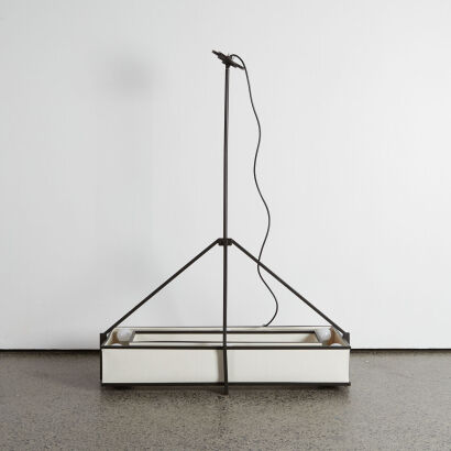 A Linear Designer Pendant by Hubbardton Forge