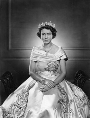 YOUSUF KARSH HRH Princess Elizabeth at Clarence House