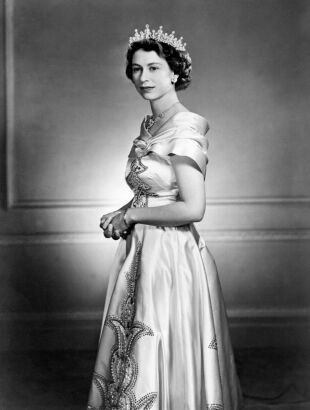 YOUSUF KARSH HRH Princess Elizabeth at Clarence House