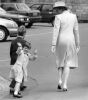 Princess Diana with Prince William and Prince Harry at Easter