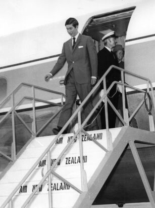 Prince Charles in Wellington