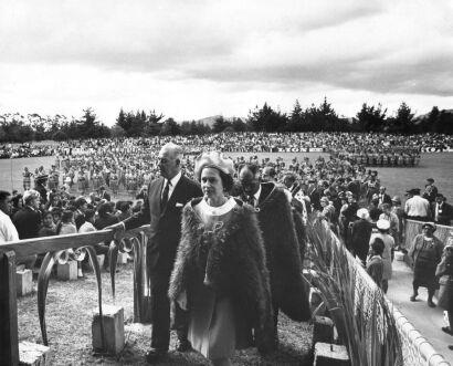 The Queen is set to watch a traditional Māori welcome