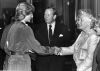 Sir David and Lady Beattie greet the Princess at Auckland Airport