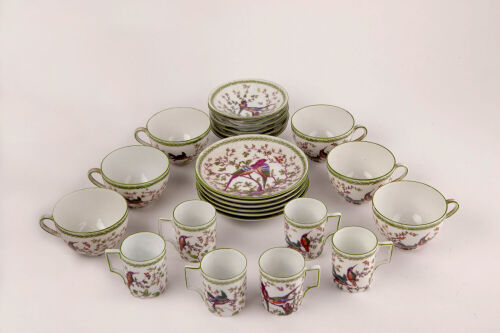 A 24-Piece Tea and Coffee Set