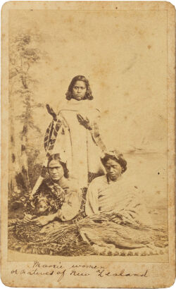 J. W. ALLEN, DUNEDIN Maori Women or Natives of New Zealand