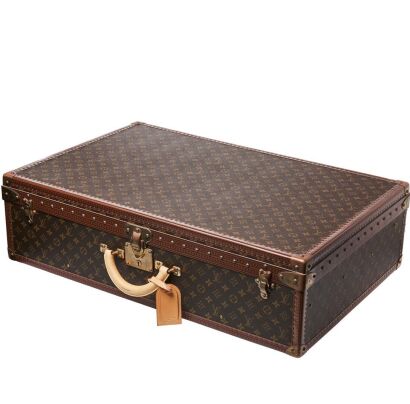 Louis Vuitton Monogram Alzer Trunk 80