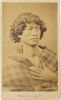 ALLEN AND SON, DUNEDIN Portrait of a Māori woman with tartan cloak