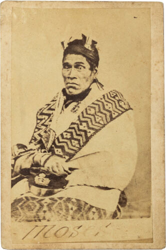 J. W. ALLEN, DUNEDIN Portrait of Mohi Horowhenua Te Puatau, Ngāti Paoa