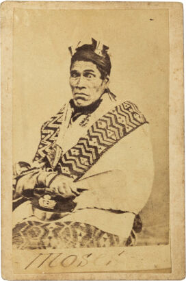 J. W. ALLEN, DUNEDIN Portrait of Mohi Horowhenua Te Puatau, Ngāti Paoa