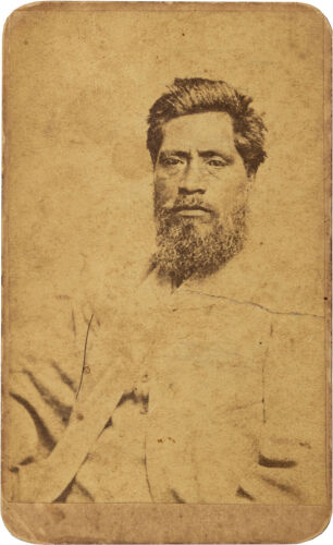 J. W. ALLEN, DUNEDIN Portrait of Rapata Wahwaha, chief of Ngāti Porou