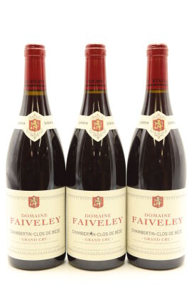 (3) 2009 Domaine Faiveley Chambertin Clos de Beze Grand Cru, Cote de Nuits [JR17] [WS96]