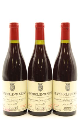 (3) 2002 Domaine Comte Georges de Vogue Chambolle-Musigny, Cote de Nuits