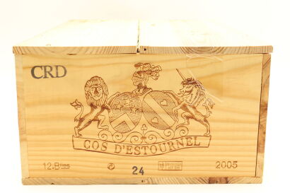 (12) 2005 Chateau Cos d'Estournel, Saint-Estephe [JR17.5] [RP98] [WS95] (OWC)