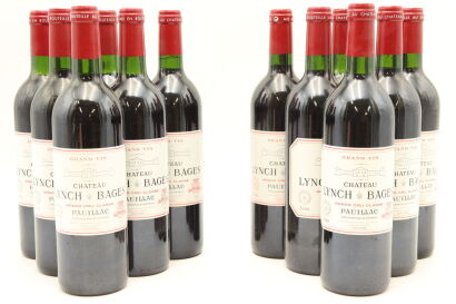 (12) 2000 Chateau Lynch-Bages, Pauillac [JR17.5] [RP97]