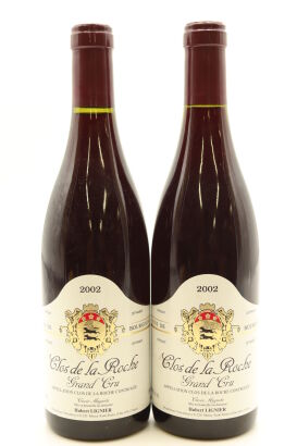 (2) 2002 Domaine Hubert Lignier Clos de la Roche Grand Cru, Cote de Nuits