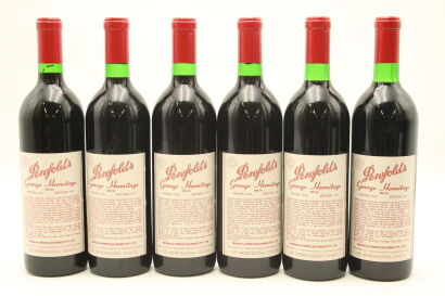 (6) 1989 Penfolds Grange Hermitage Bin 95 [BC92] [WS96]