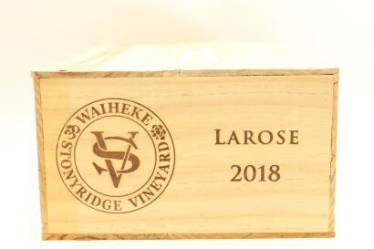 (12) 2018 Stonyridge Vineyard Larose, Waiheke Island (OWC)