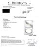 18ct Gold and platinum band. - 2