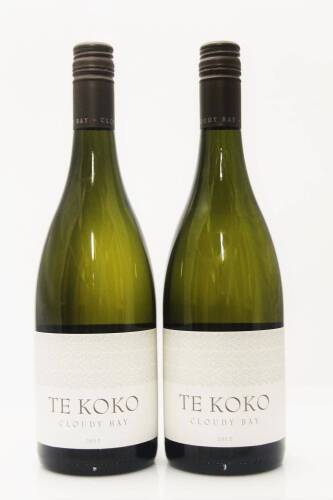 (2) 2012 Cloudy Bay Te Koko