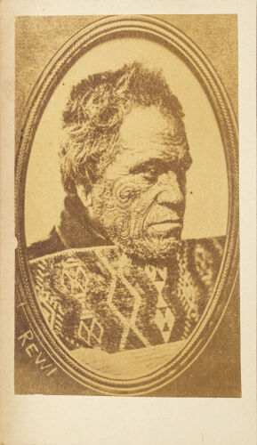 JOHN CROMBIE, AUCKLAND Tomika Te Mutu, Ngaeterangi chief, Tauranga