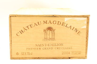 (12) 2004 Chateau Magdelaine, Saint-Emilion Grand Cru [JR16.5] (OWC)