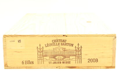 (6) 2008 Chateau Leoville Barton, Saint-Julien [WE96] (OWC)