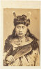 FOY BROS, THAMES Portrait of Puahaere, Chieftainess of Ngāti Paoa and daughter of Tāwhiao