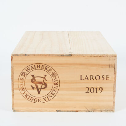 (12) 2019 Stonyridge Vineyard Larose, Waiheke Ialand (OWC)
