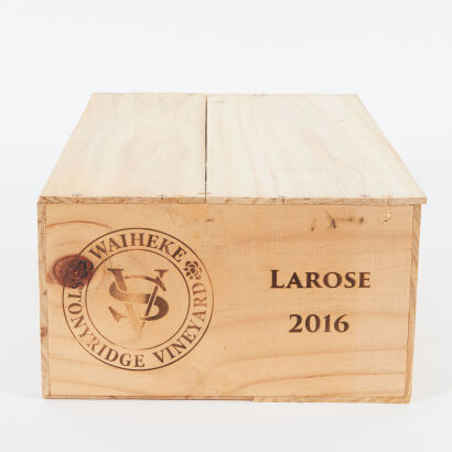 (12) 2016 Stonyridge Vineyard Larose, Waiheke (OWC)