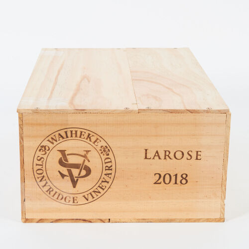 (12) 2018 Stonyridge Vineyard Larose, Waiheke (OWC)