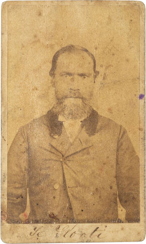 HESLOP BROS, CHRISTCHURCH Portrait of the Reverend Wiremu Te Koti Te Rato, Ngāti Kahungunu