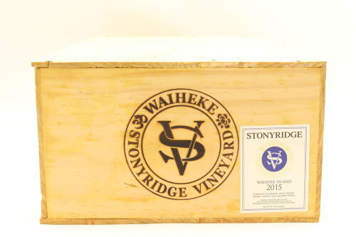 (12) 2015 Stonyridge Vineyard Larose, Waiheke (OWC)