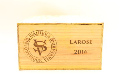 (12) 2016 Stonyridge Vineyard Larose, Waiheke (OWC)